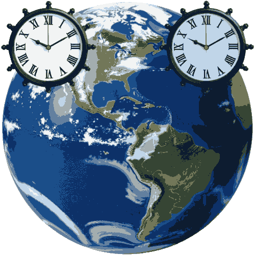 showing timezone converter tool for know world's time